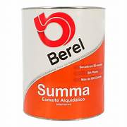 PINTURA ESMALTE SUMMA NARANJA BEREL 4L 000622