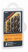 JUEGO 6 BROCAS P/MADERA JBMA-6 TRUPER