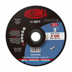 DISCO DE CORTE 230 x 2.0 x 22.23 mm AUTROMEX CVE 2077