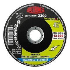 DISCO CORTE AC INOX 41 41/2X7/8X1 IMPERIAL 3302 AUSTROMEX