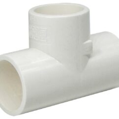 C-40 PVC TEE DE 1/2 METAUX
