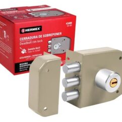 CERRADURA SOBREP 3 BARRAS CS-93 HERMEX