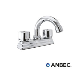 MEZLADORA LAVABO CROMADA CUBIERTA ABS ANBEC MEZL4010