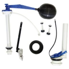 JUEGO HERRAJES P/WC PLAST PSA005 COFLEX